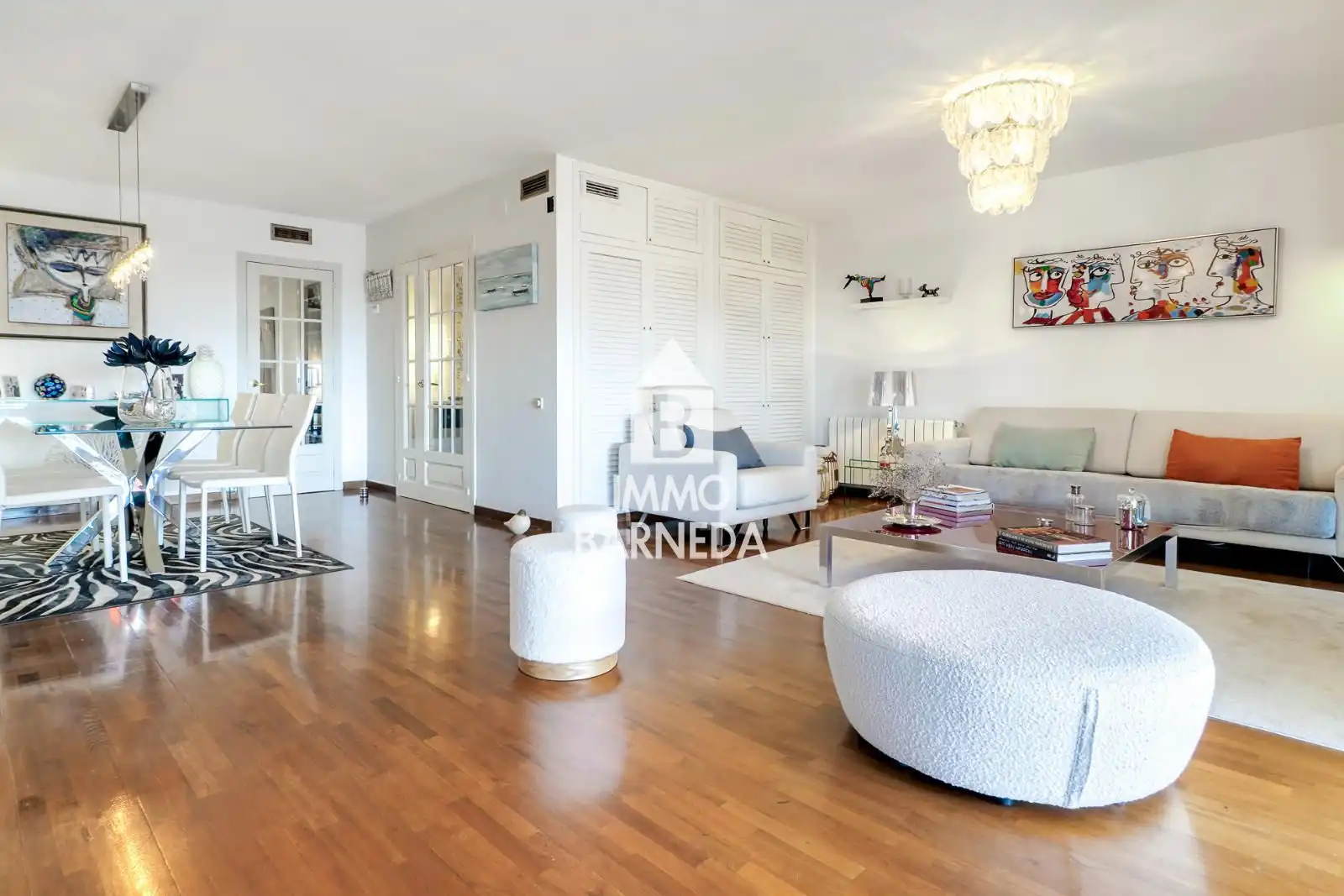 Wohnzimmer von Wohnung zum Verkauf in Roses mit Heizung, Terrasse und Schwimmbad