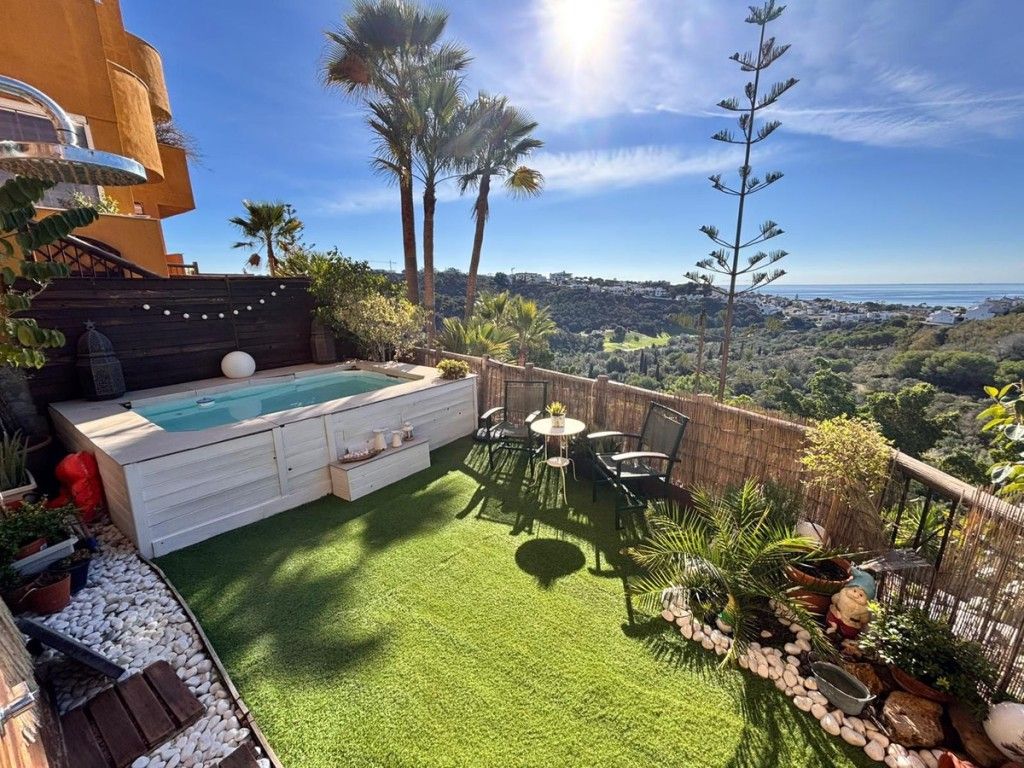 Terraza de Planta baja en venta en Marbella con Aire acondicionado, Jardín privado y Terraza