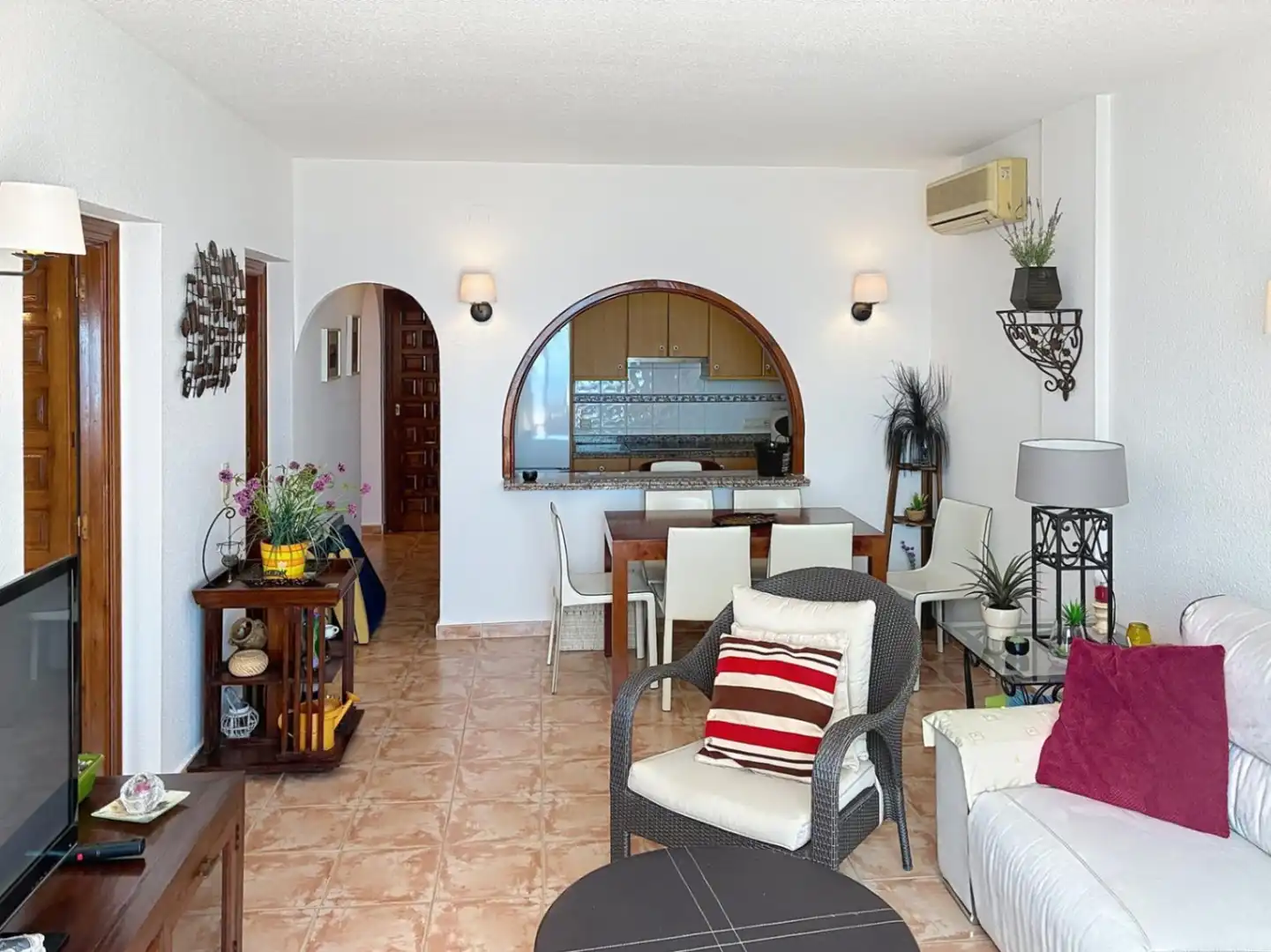Comedor de Apartamento en venta en Benitachell / El Poble Nou de Benitatxell con Aire acondicionado, Calefacción y Terraza