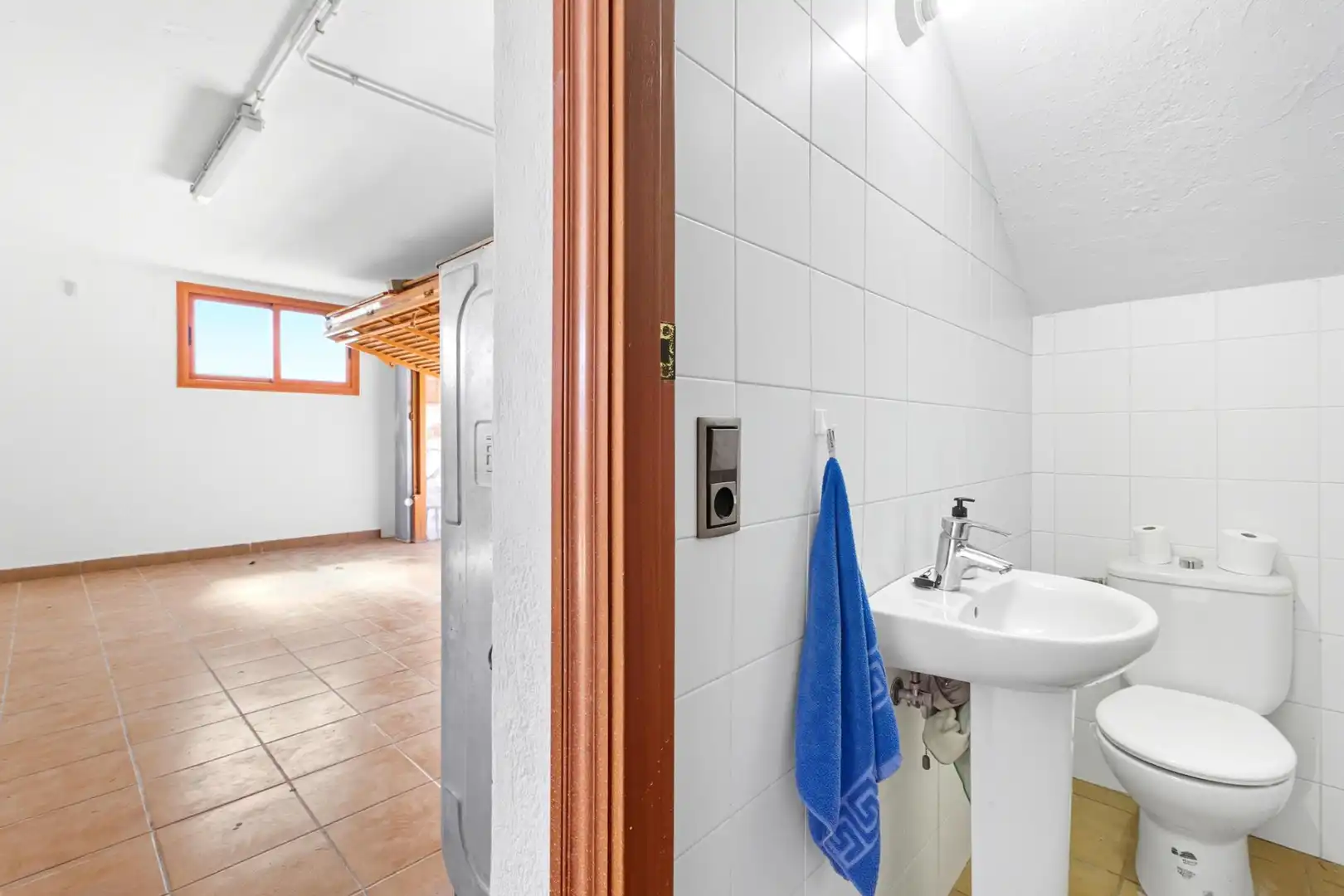 Baño de Casa o chalet en venta en Cànoves I Samalús con Aire acondicionado, Calefacción y Jardín privado