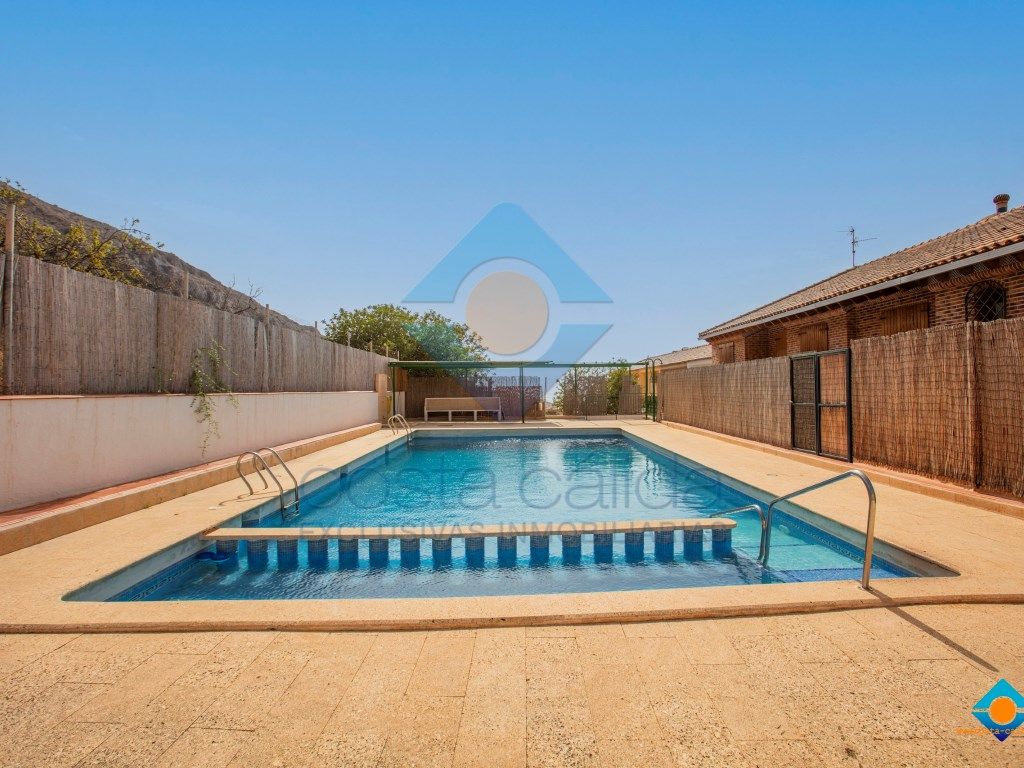 Swimming pool of House or chalet for sale in Cartagena  with Air Conditioner, Terrace and Furnished