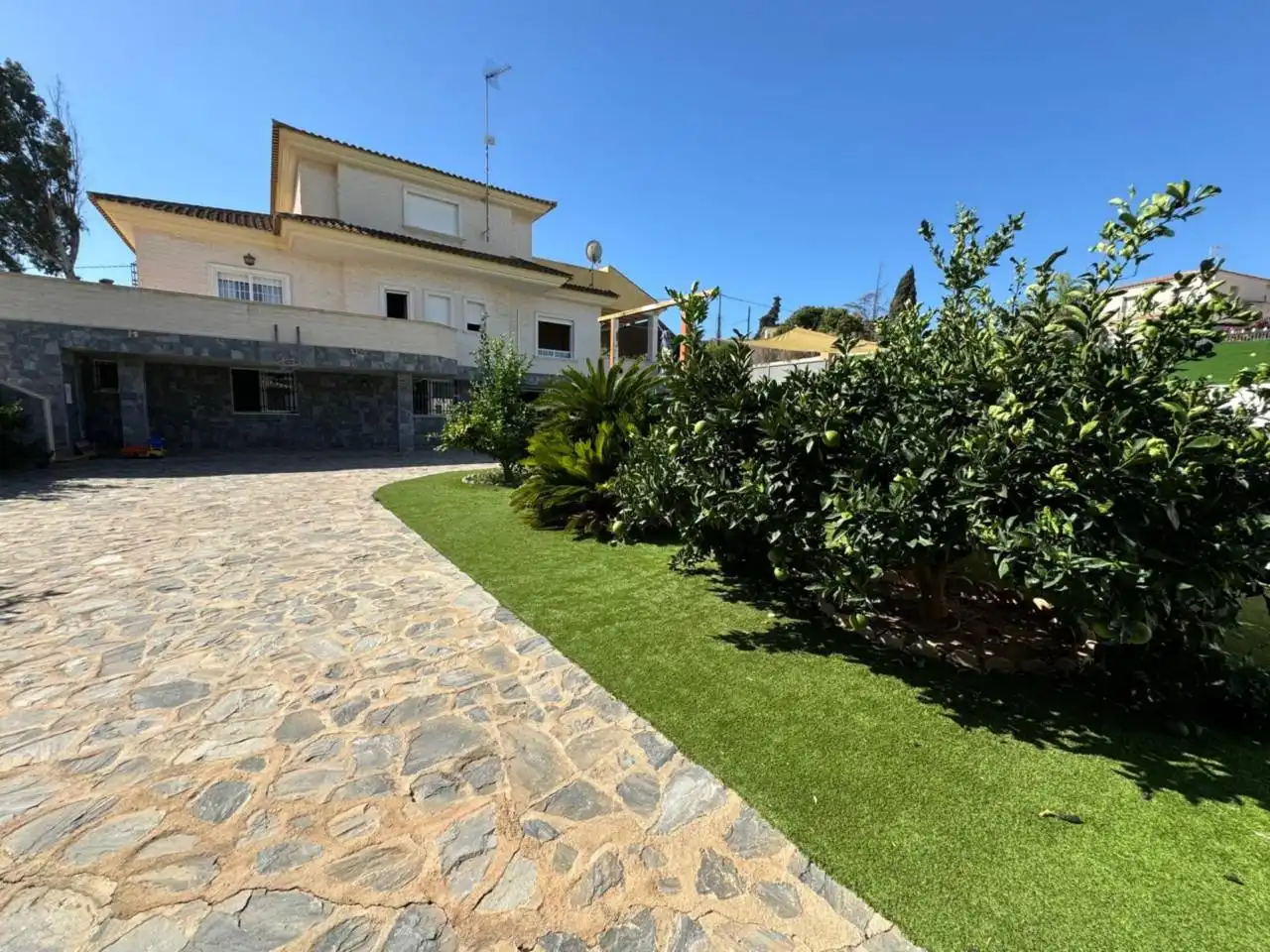 Vista exterior de Casa o chalet en venta en Cartagena con Aire acondicionado, Calefacción y Terraza