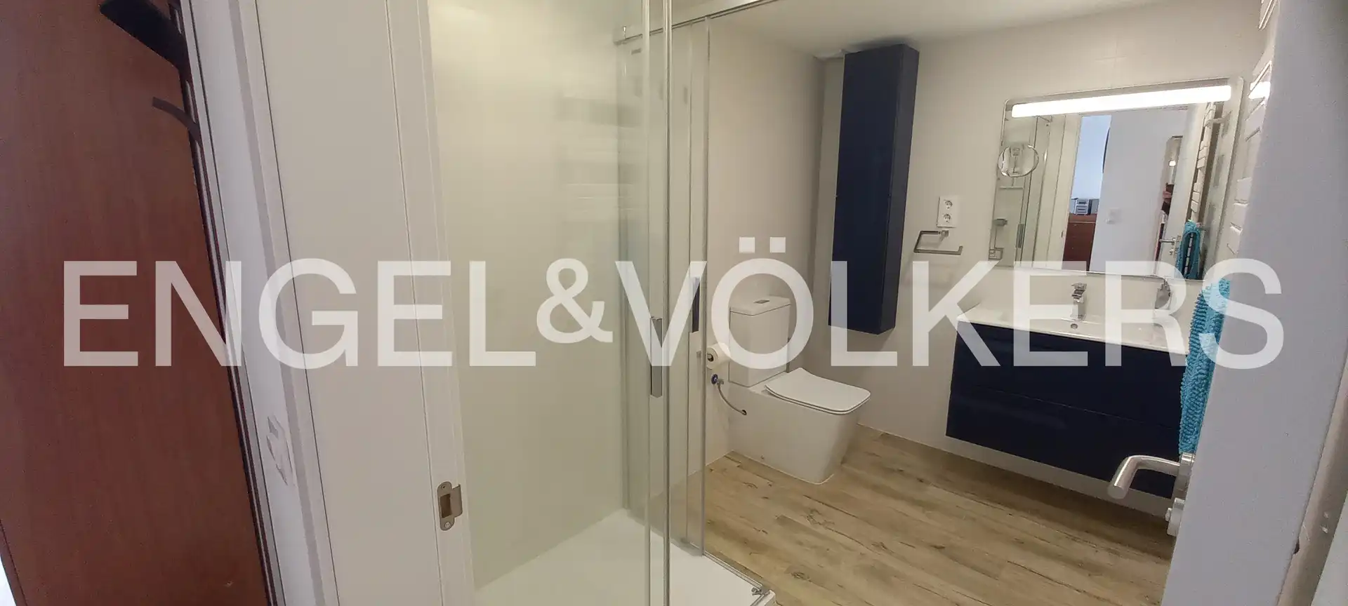 Badezimmer von Wohnung zur Miete in Mont-roig del Camp mit Klimaanlage, Heizung und Parkett