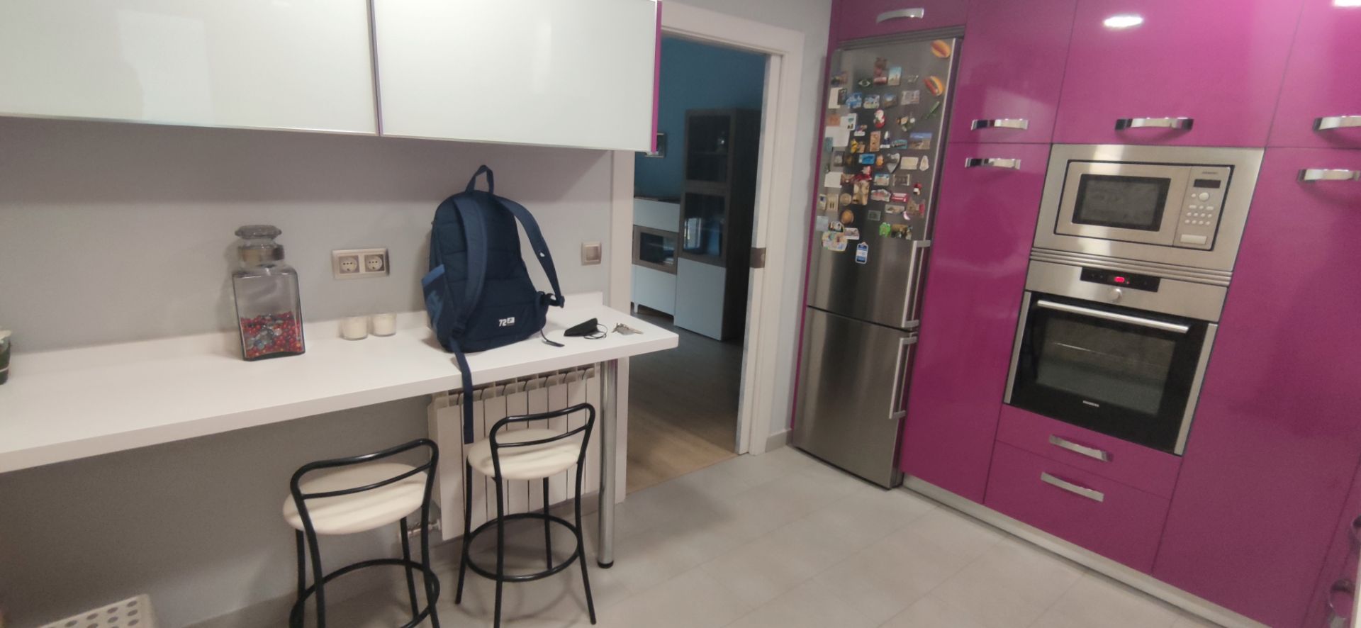 Cuina de Pis en venda en Salamanca Capital amb Calefacció, Moblat i Forn