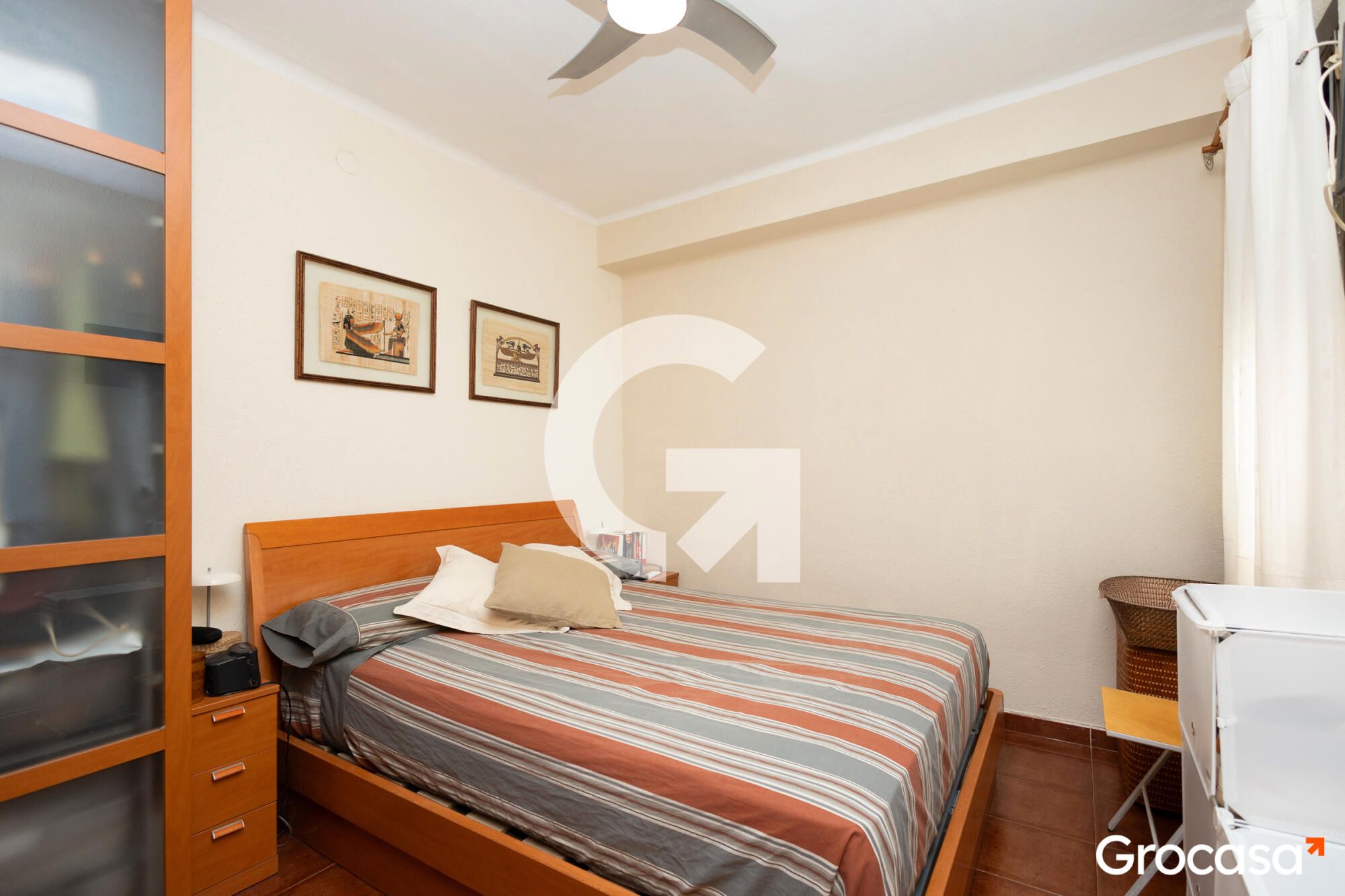 Bedroom of Flat for sale in  Barcelona Capital  with Air Conditioner, Oven and Balcony