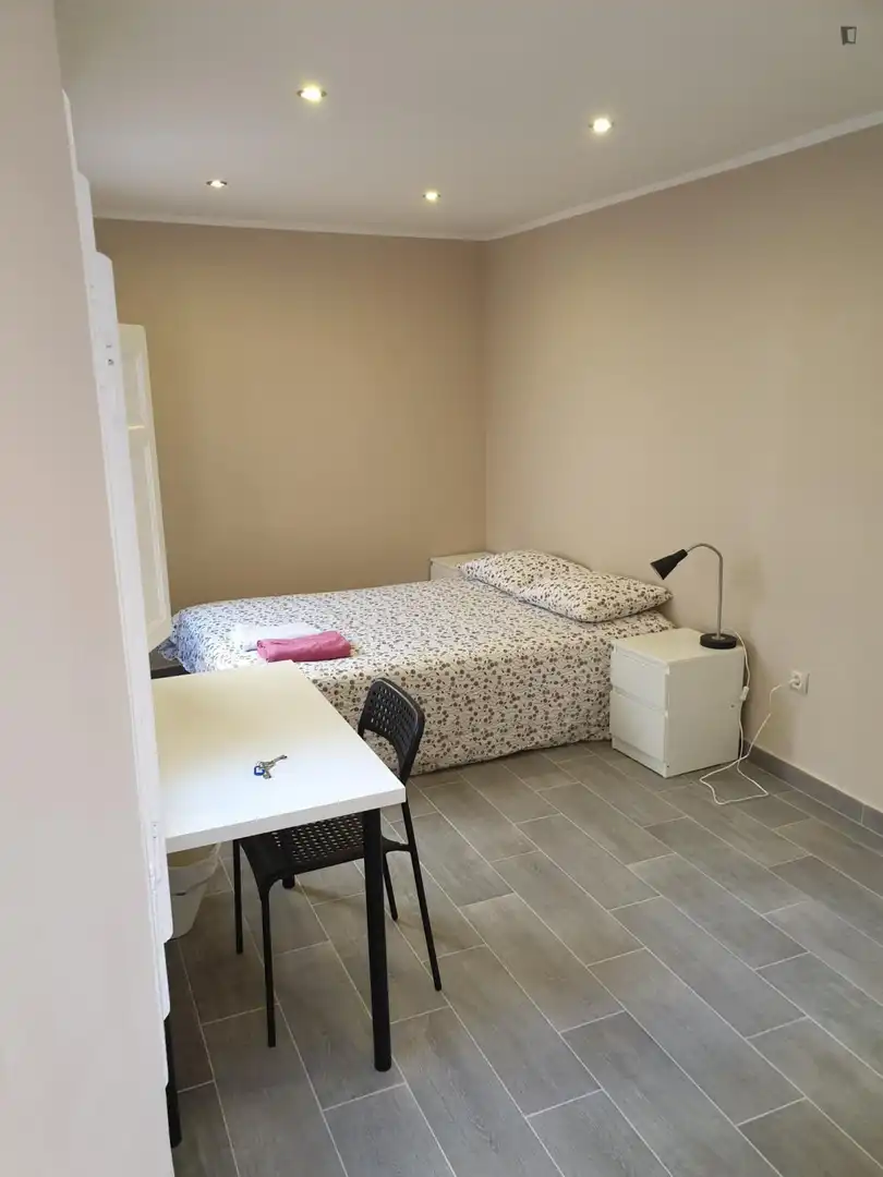 Bedroom of Houses for share in  Barcelona Capital  with Furnished, Oven and Washing machine