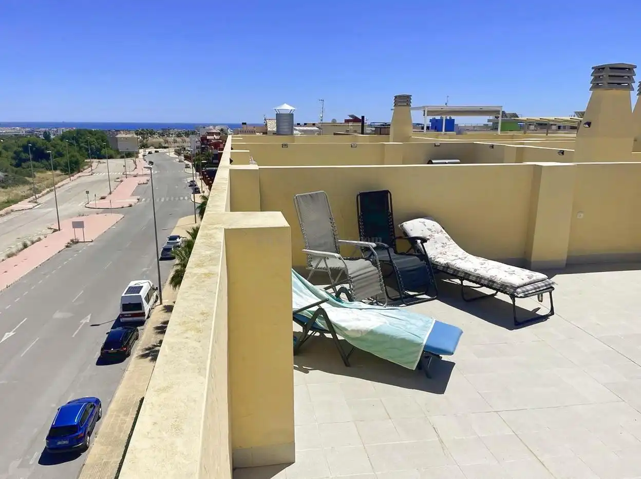Terrasse von Wohnungen zum Verkauf in Orihuela mit Klimaanlage, Heizung und Terrasse