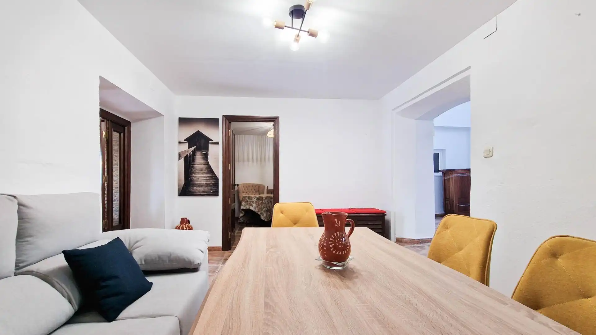 Comedor de Casa o chalet en venta en Nogales con Calefacción, Jardín privado y Terraza