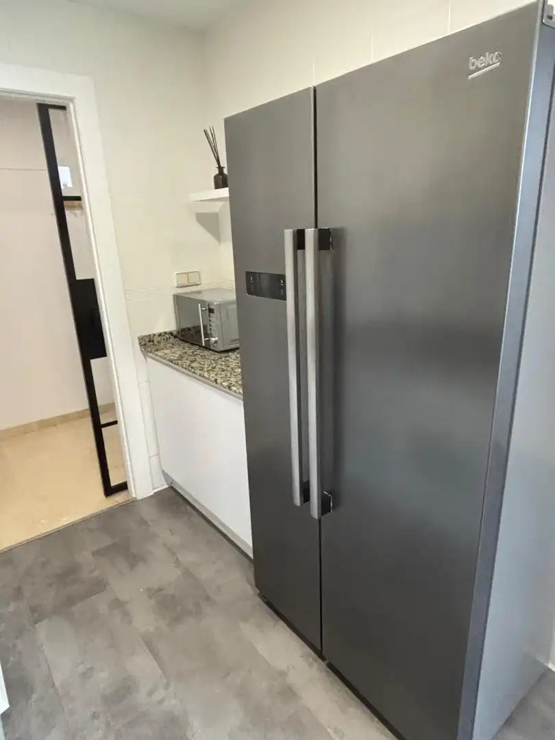 Küche von Wohnung zur Miete in Valencia mit Klimaanlage, Heizung und Privatgarten
