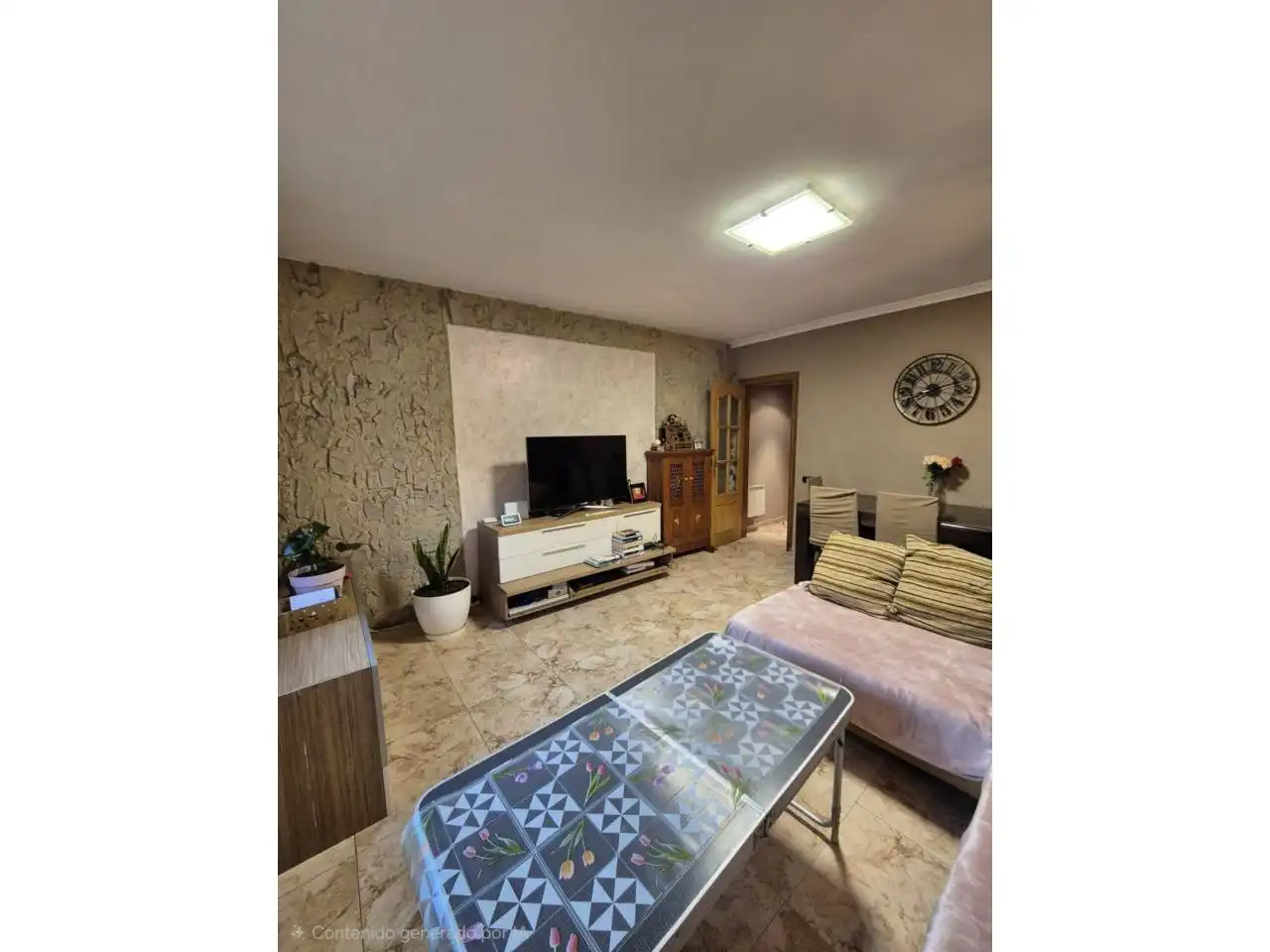 Living room of Flat for sale in Terrassa  with Air Conditioner, Heating and Furnished