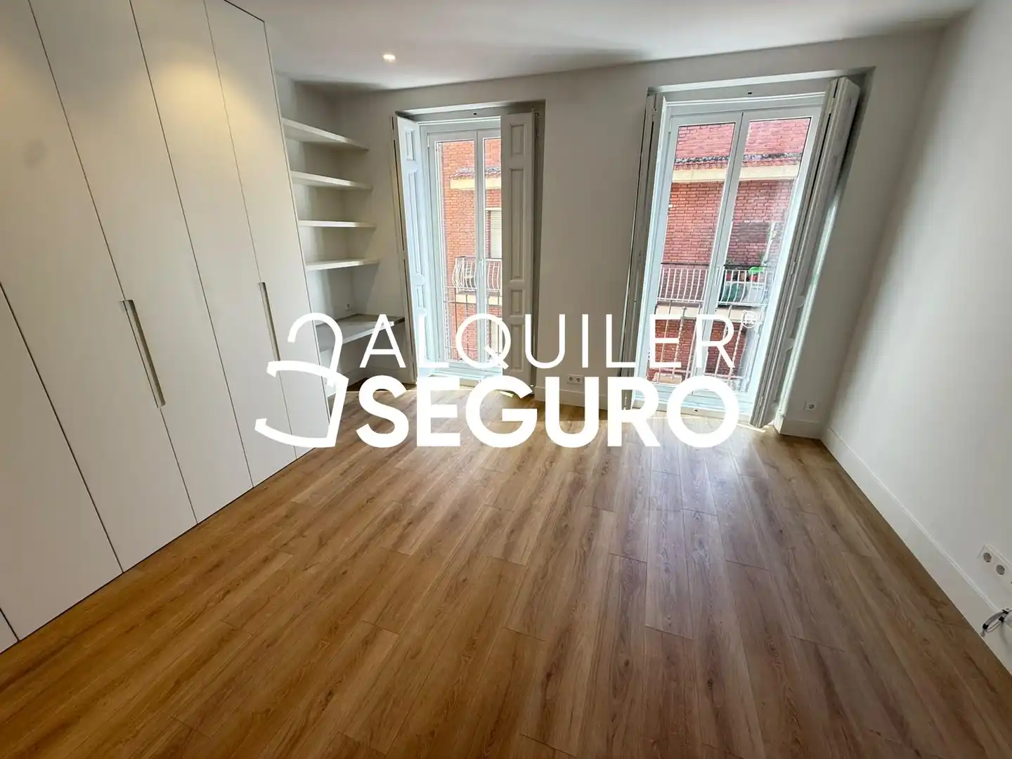 Schlafzimmer von Wohnung zur Miete in Barrio de Salamanca