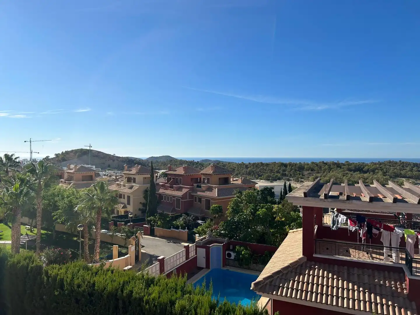 Xalet amb piscina de lloguer a Balcón de Finestrat - Terra Marina