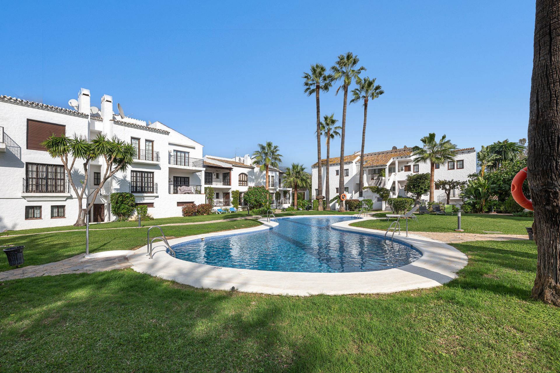 Jardí de Apartament en venda en Marbella amb Aire condicionat, Calefacció i Parquet