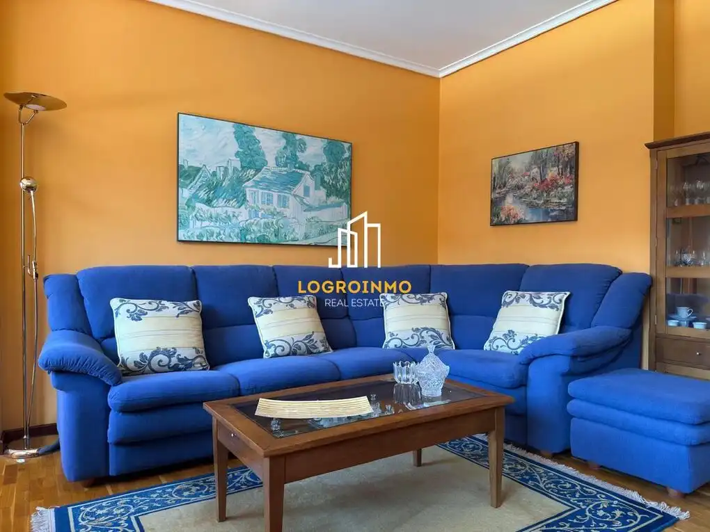 Living room of Flat for sale in  Logroño  with Heating, Storage room and Swimming Pool