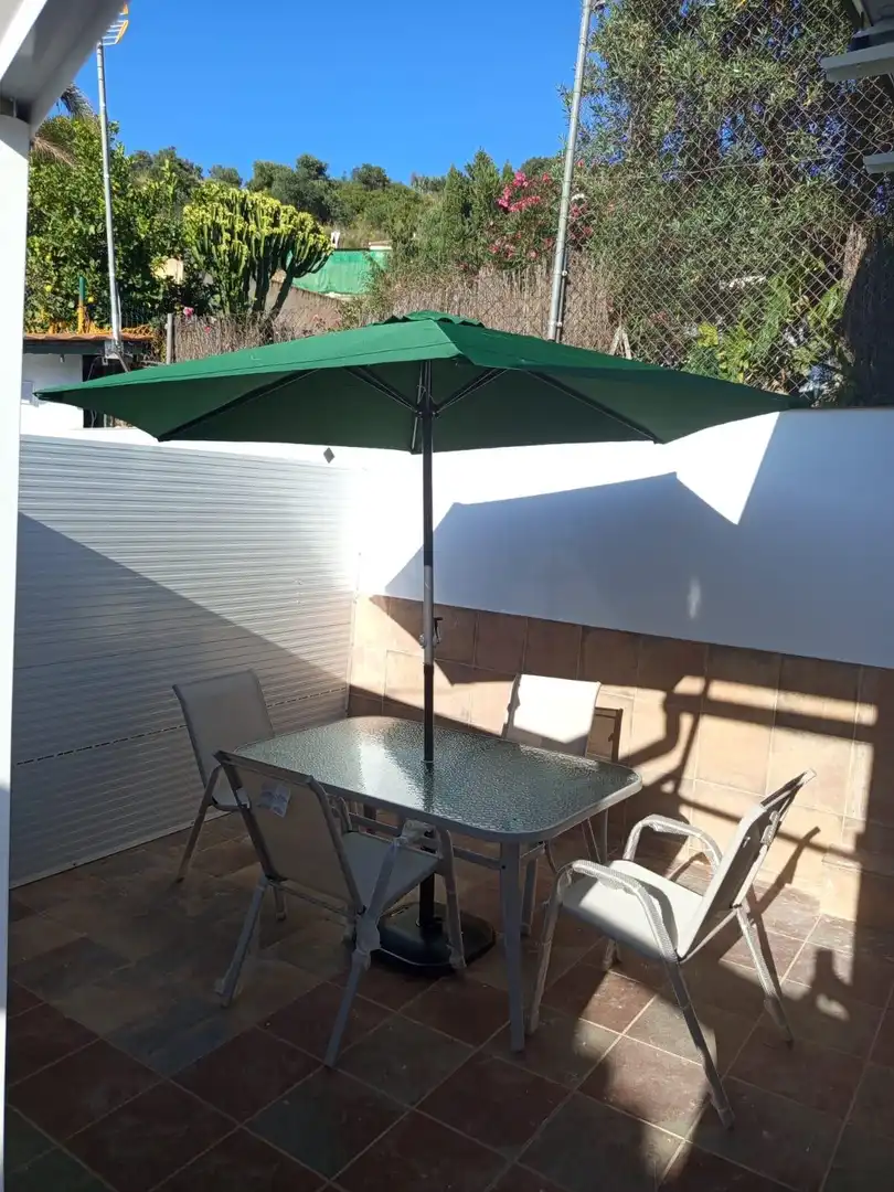 Terraza de Piso de alquiler en Málaga con Aire acondicionado, Calefacción y Amueblado