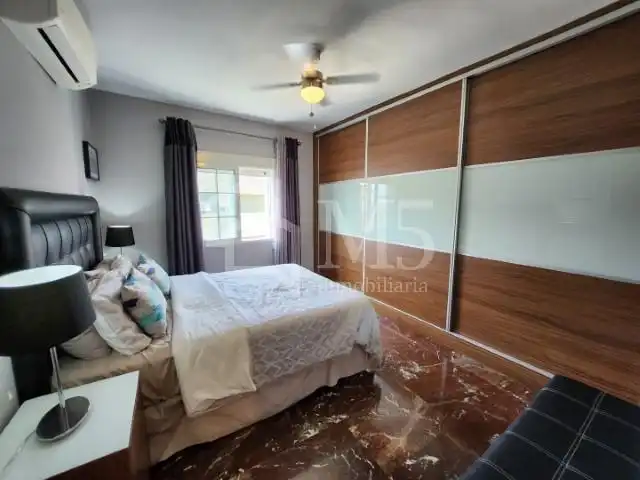 Bedroom of Flat for sale in Nerja  with Air Conditioner, Terrace and Furnished