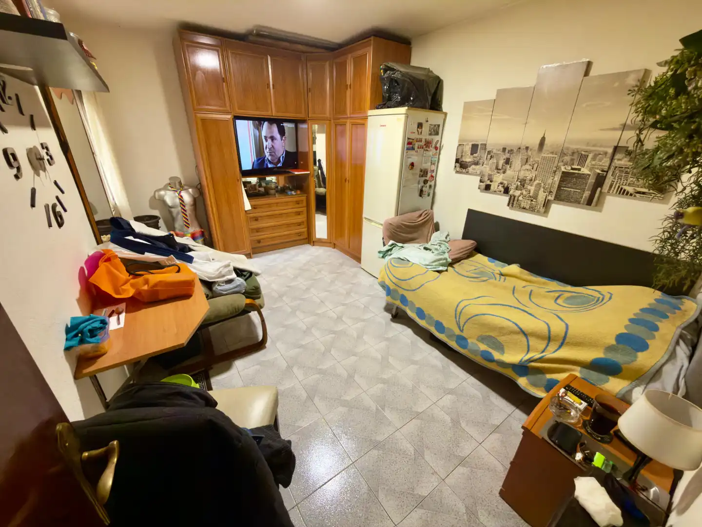 Schlafzimmer von Wohnung zum Verkauf in Cornellà de Llobregat mit Balkon