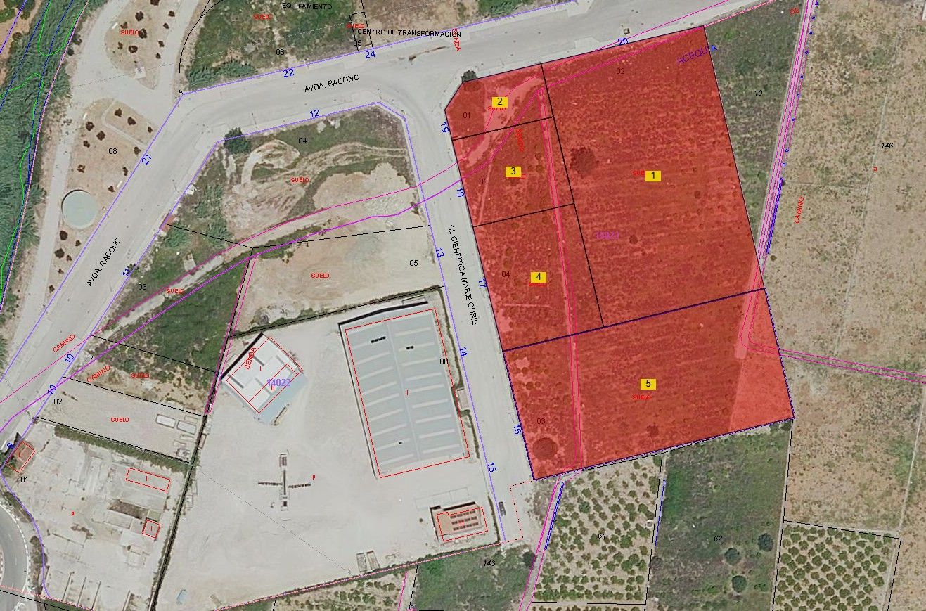 Nave industrial en venta en Ador