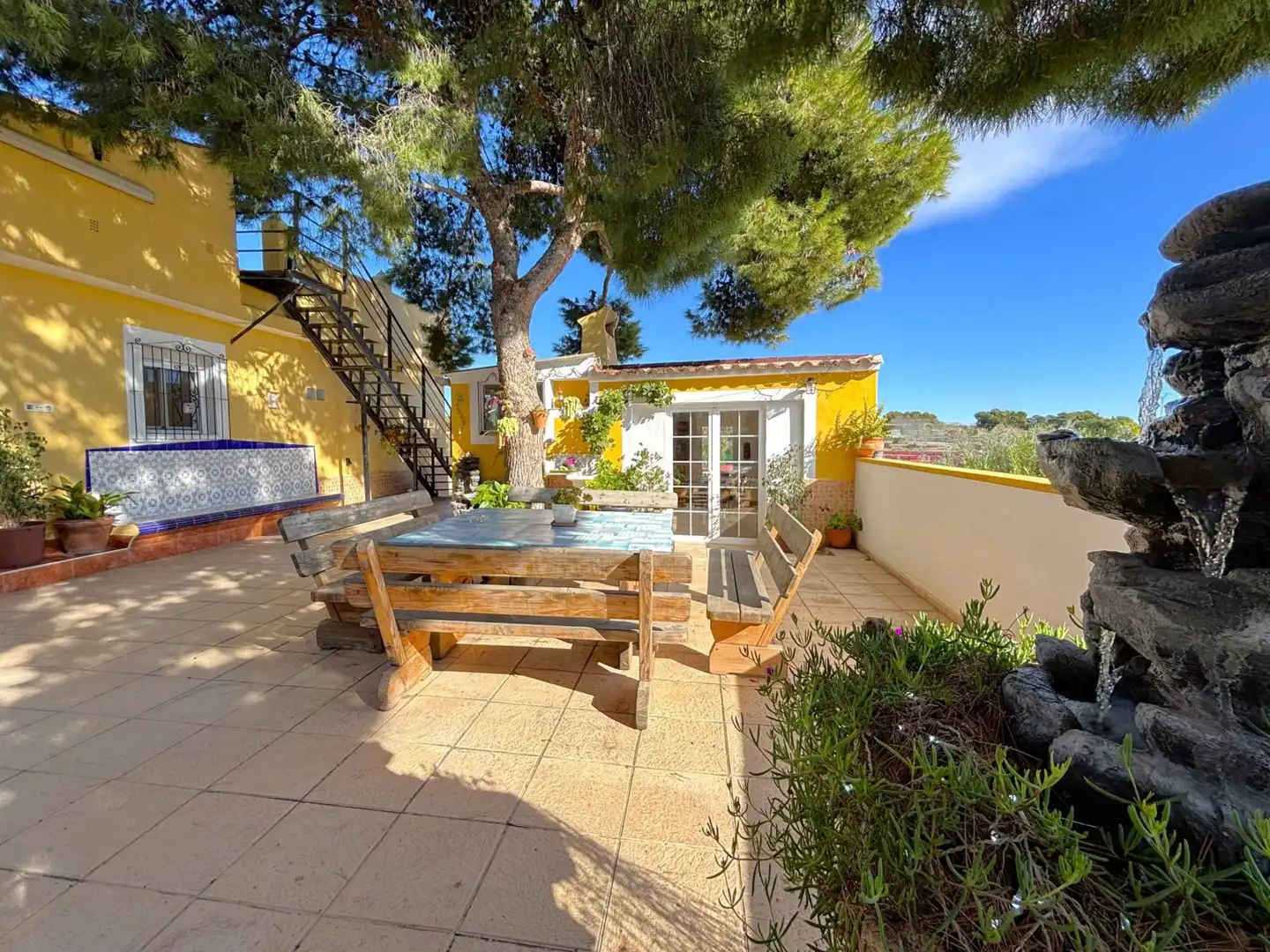 Terraza de Casa o chalet en venta en Alicante / Alacant con Aire acondicionado, Jardín privado y Trastero