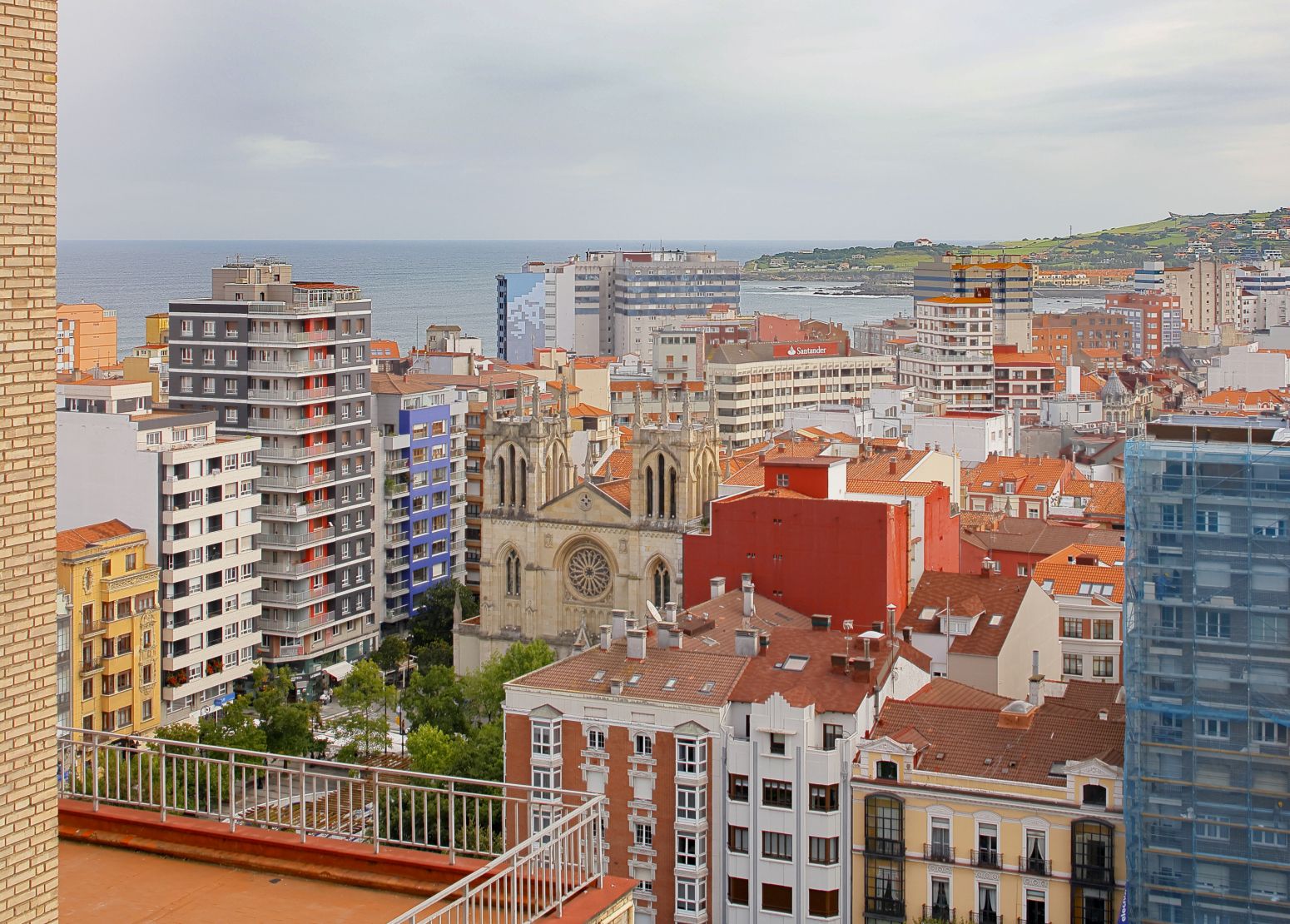 Exterior view of Flat for sale in Gijón   with Heating and Parquet flooring