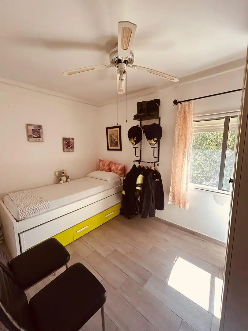Bedroom of Flat for sale in Guillena  with Air Conditioner, Heating and Community pool