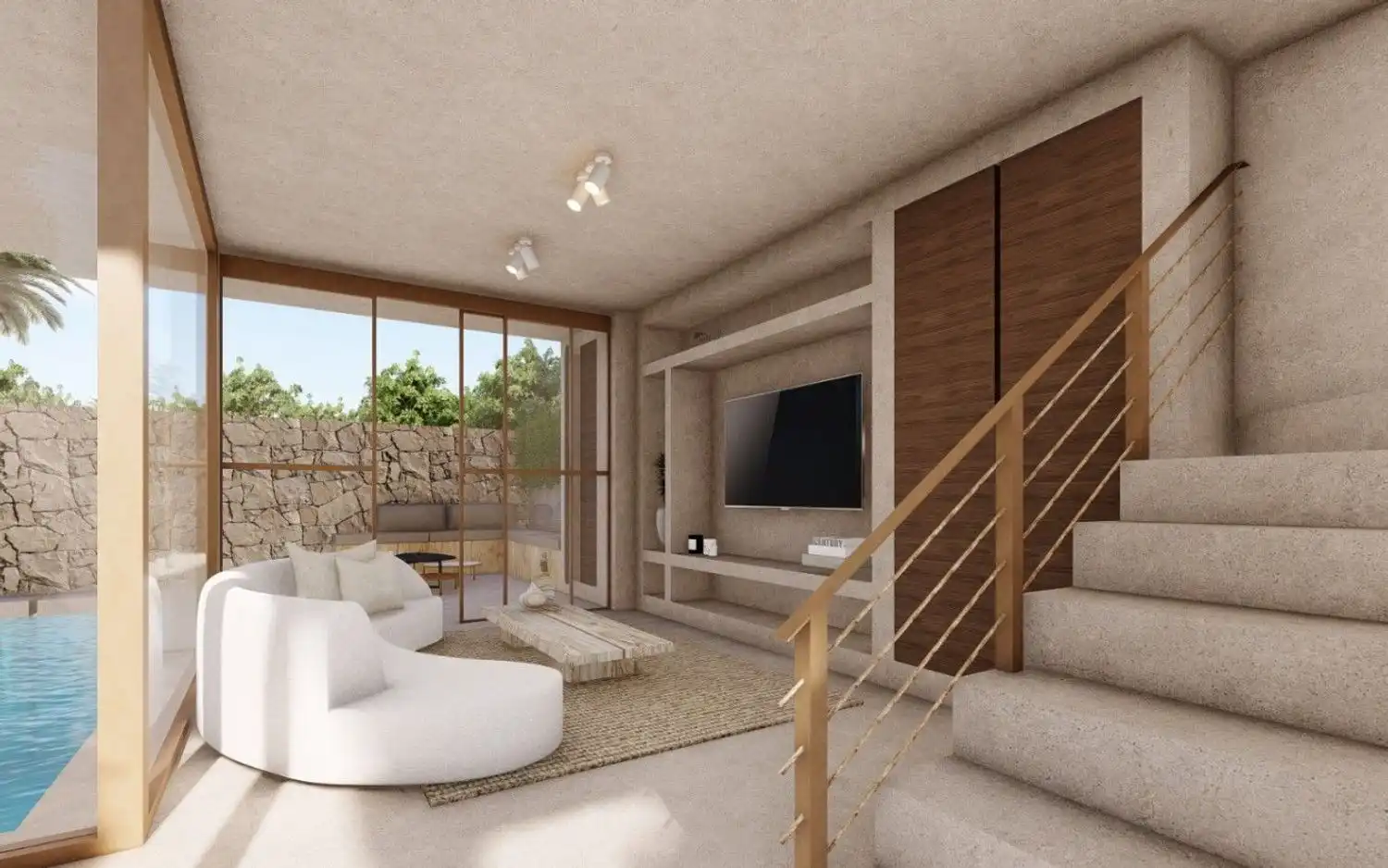 Casa aparellada amb piscina en venda a Formentera del Segura, imagen 5