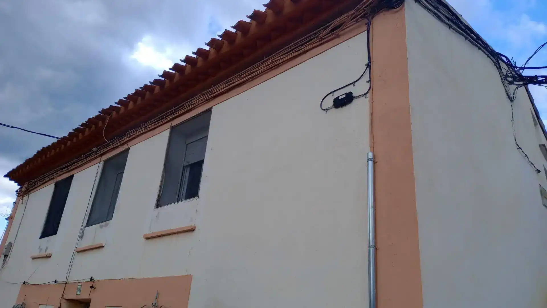 Vista exterior de Casa adosada en venda en Andosilla