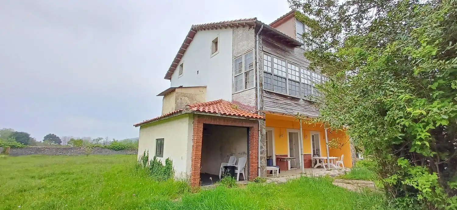 Exterior view of Houses for sale in Castrillón  with Terrace, Storage room and Swimming Pool