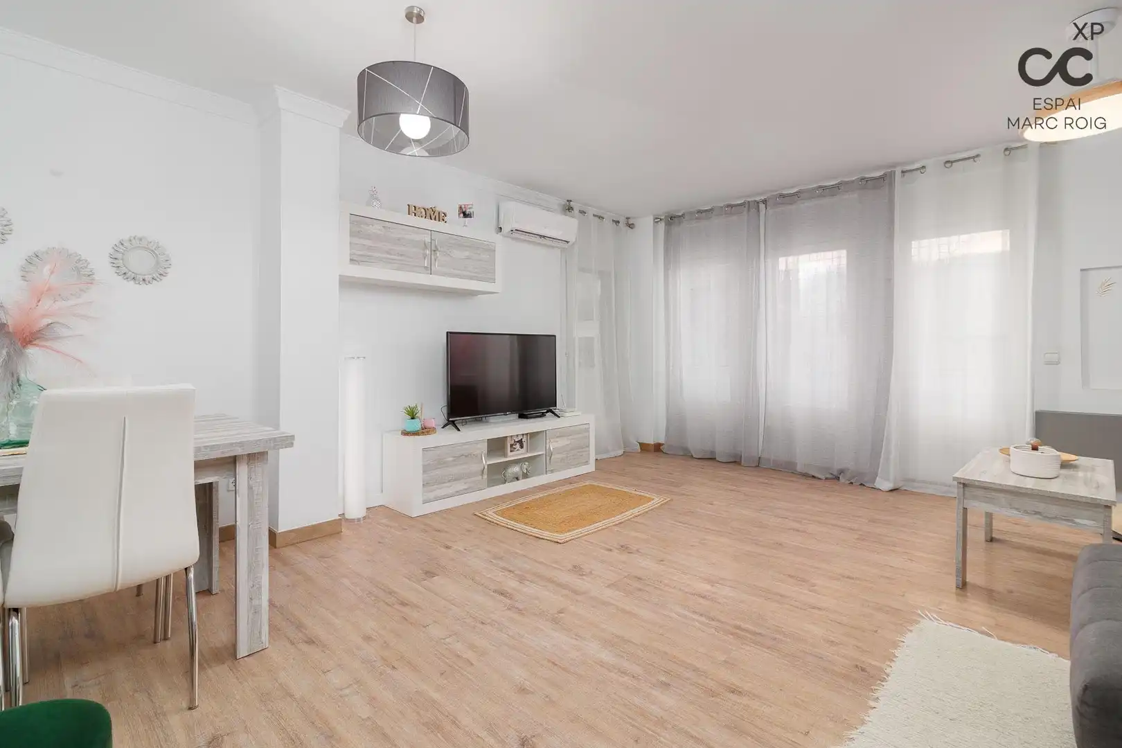 Living room of Flat for sale in Palau-saverdera  with Heating, Storage room and Balcony