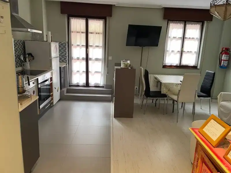 Kitchen of Apartments for sale in Comillas (Cantabria)  with Heating, Private garden and Parquet flooring