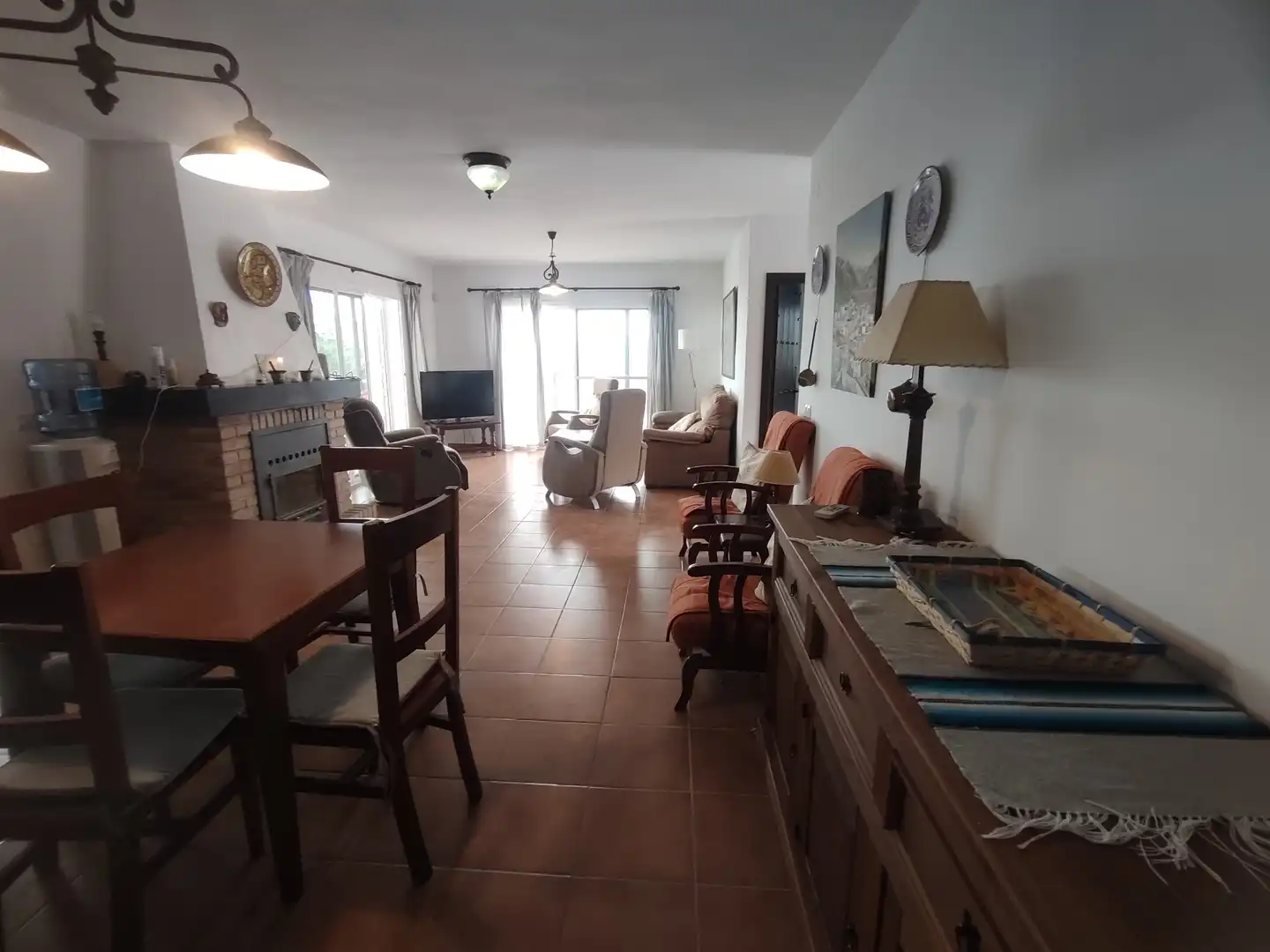 Sala de estar de Finca rústica en venta en Vélez-Málaga con Jardín privado, Terraza y Piscina