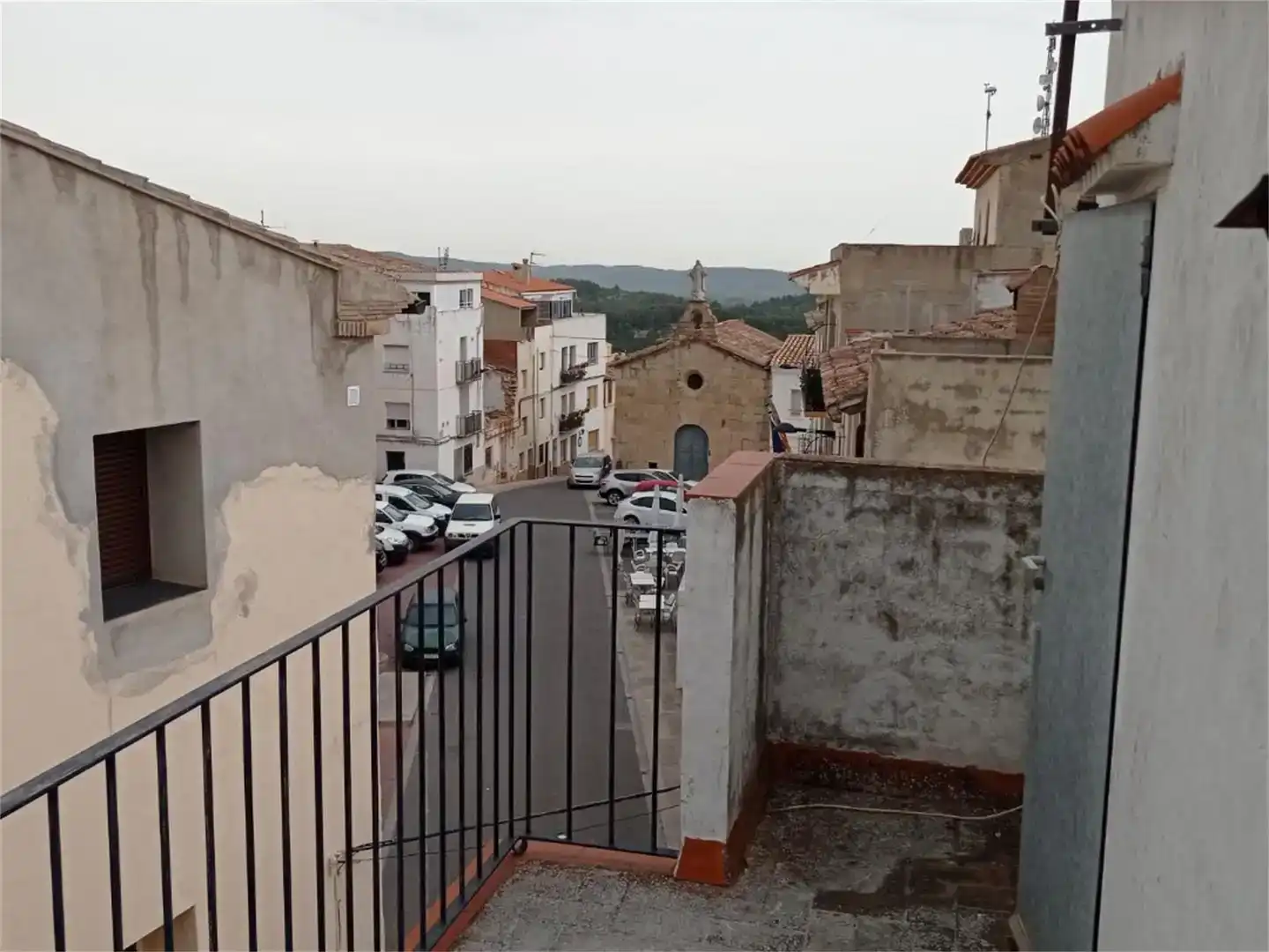 Vista exterior de Casa adosada en venta en Useras /  Les Useres con Aire acondicionado, Amueblado y Balcón