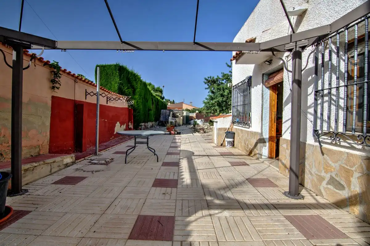 Terrassa de Casa o xalet en venda en Mutxamel amb Aire condicionat, Calefacció i Jardí privat
