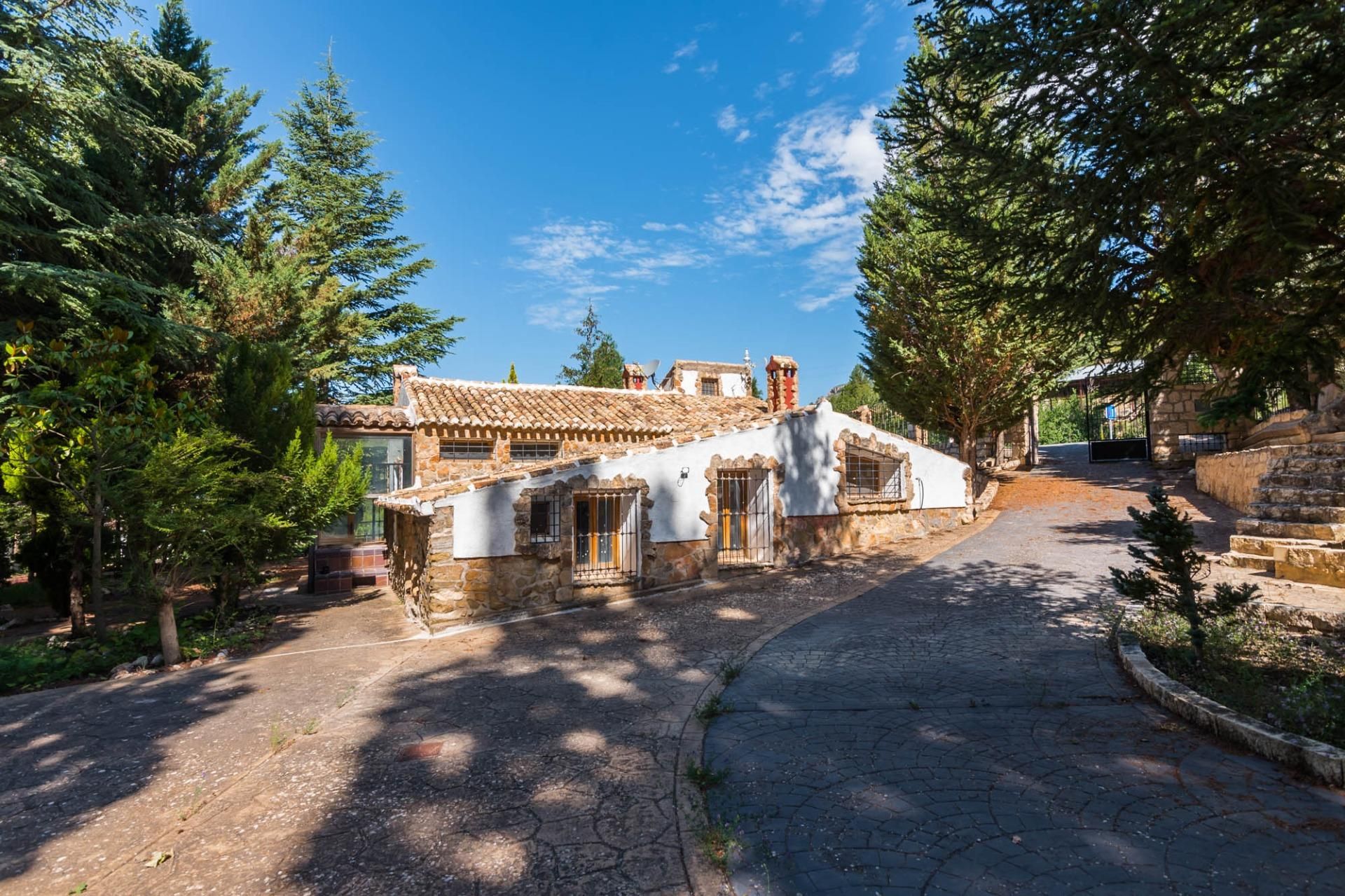 Vista exterior de Finca rústica de lloguer en Moratalla amb Calefacció, Jardí privat i Terrassa