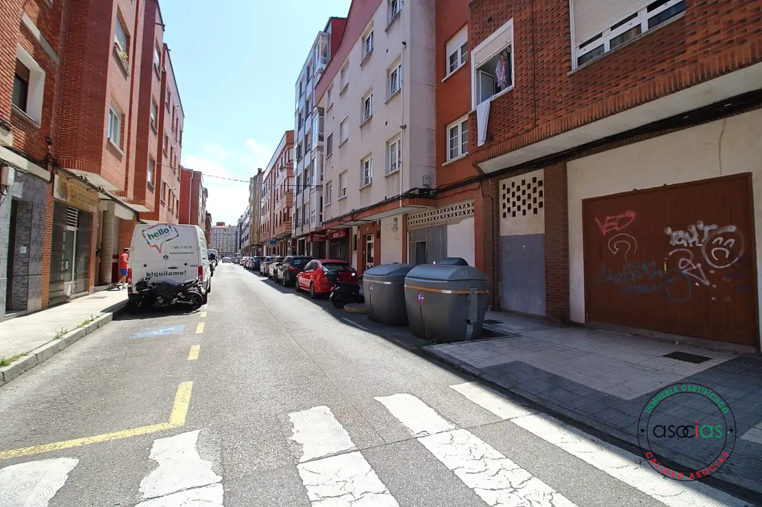 Exterior view of Flat for sale in Gijón   with Heating, Parquet flooring and Storage room