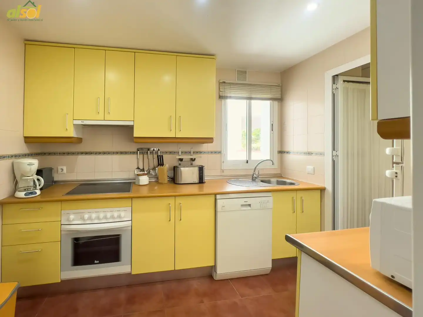 Kitchen of Attic for sale in Rota  with Air Conditioner, Terrace and Storage room