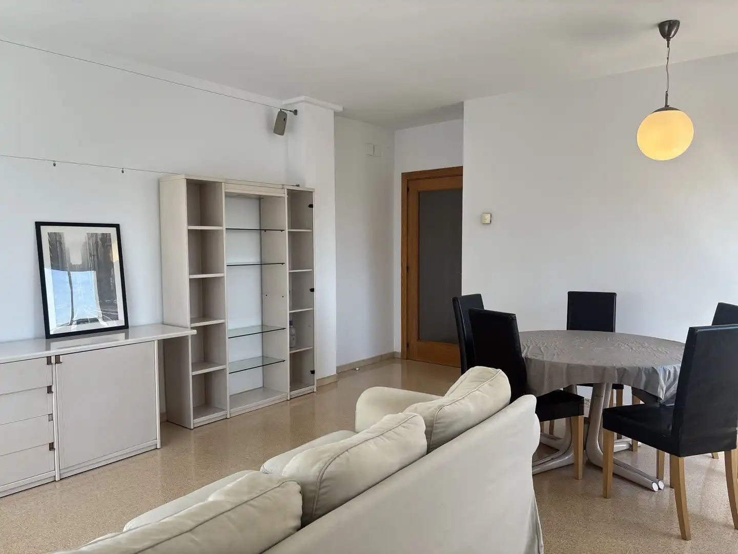 Sala de estar de Piso de alquiler en Sabadell con Calefacción y Amueblado