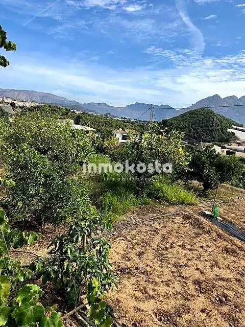 Finca rústica en venta en Polop con Jardín privado