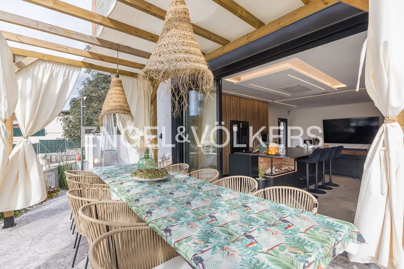 Terraza de Casa o chalet en venta en Olivella con Aire acondicionado, Calefacción y Jardín privado