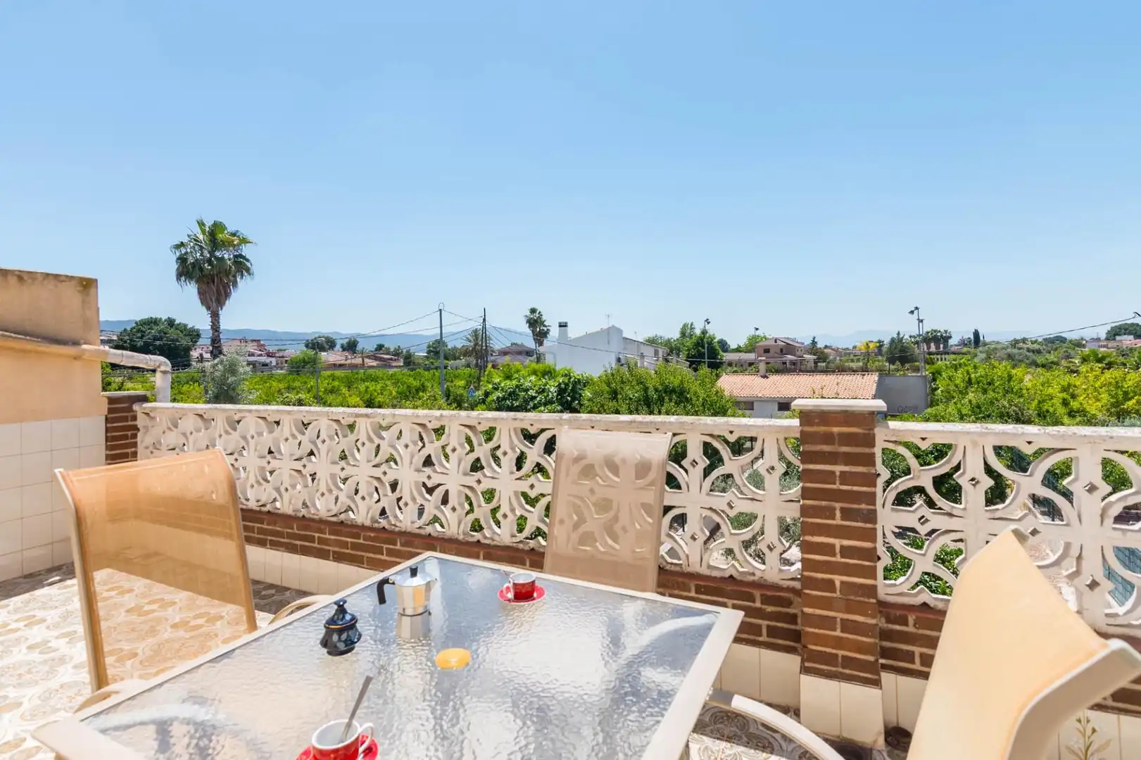 Terrassa de Casa o xalet en venda en Murcia amb Jardí privat, Terrassa i Moblat