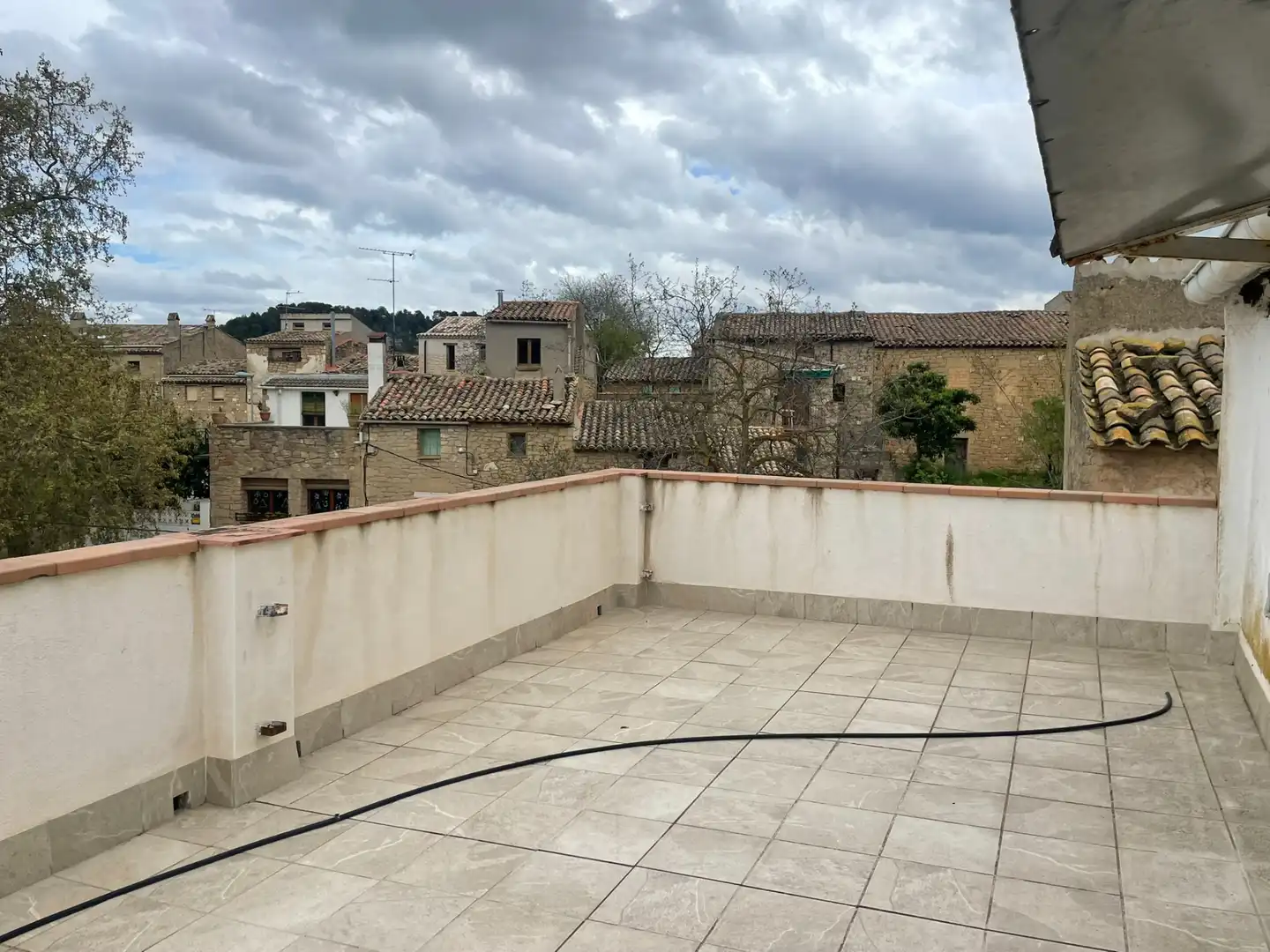 Terrace of Houses for sale in La Pobla de Cérvoles  with Heating, Terrace and Furnished