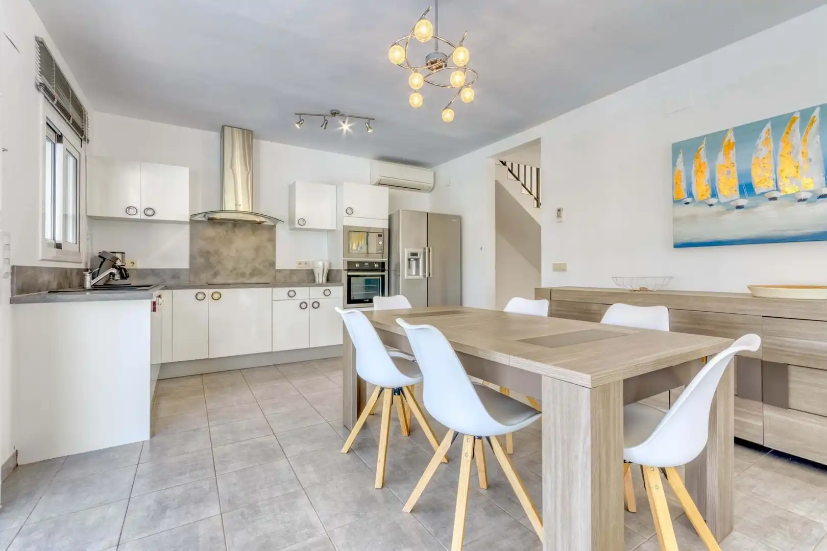 Cocina de Casa o chalet en venta en Empuriabrava con Aire acondicionado, Calefacción y Jardín privado