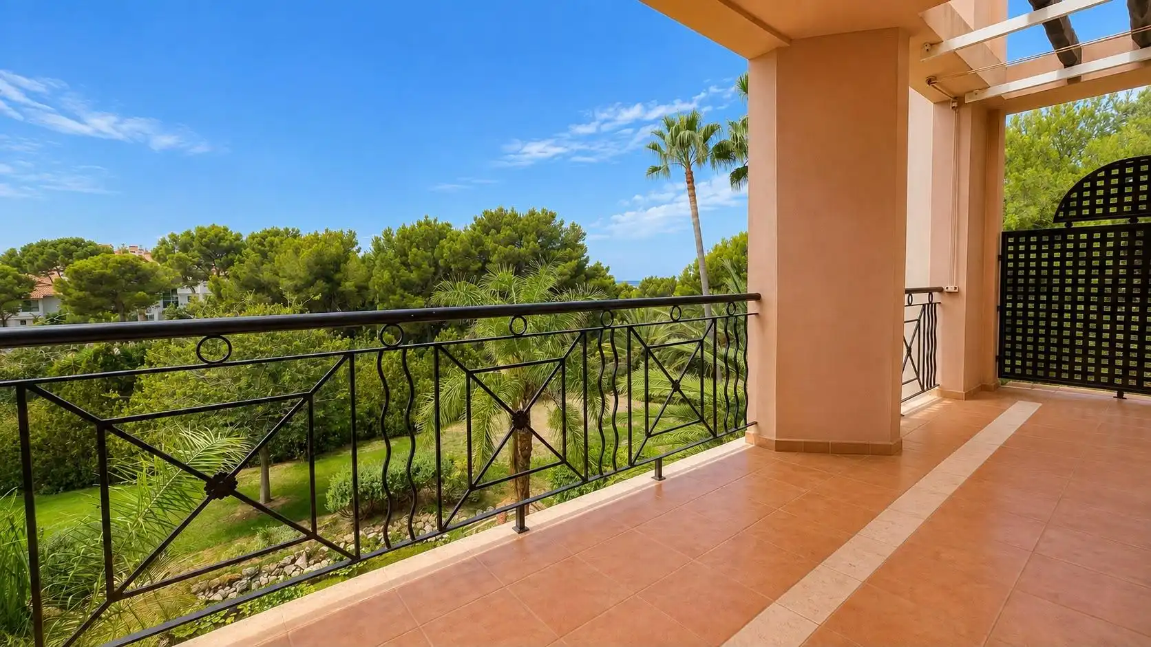 Terrassa de Apartament de lloguer en Calvià amb Aire condicionat, Calefacció i Terrassa