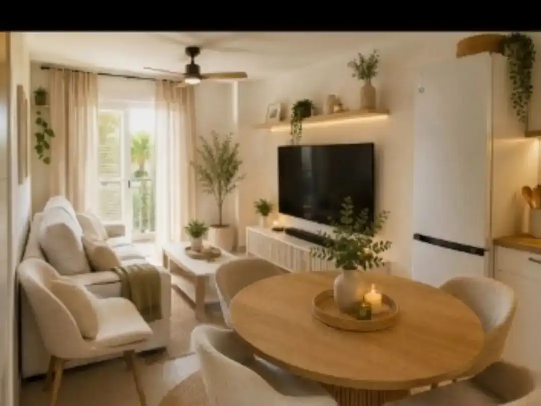 Sala de estar de Apartamento en venta en Muro con Aire acondicionado