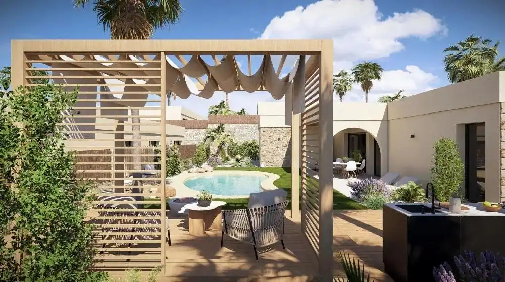 Chalet con piscina en venta en Campo de Murcia, imagen 4