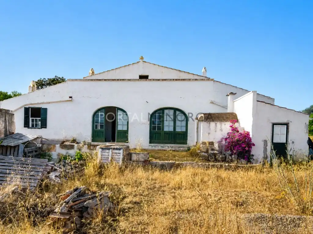 Vista exterior de Finca rústica en venda en Maó - Mahón
