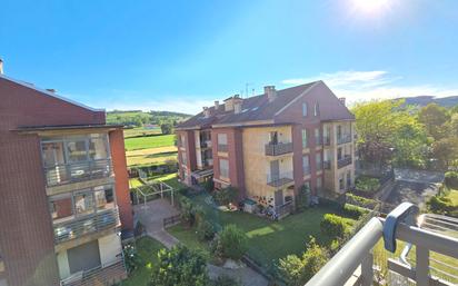 Exterior view of Flat for sale in Meruelo  with Heating, Terrace and Furnished