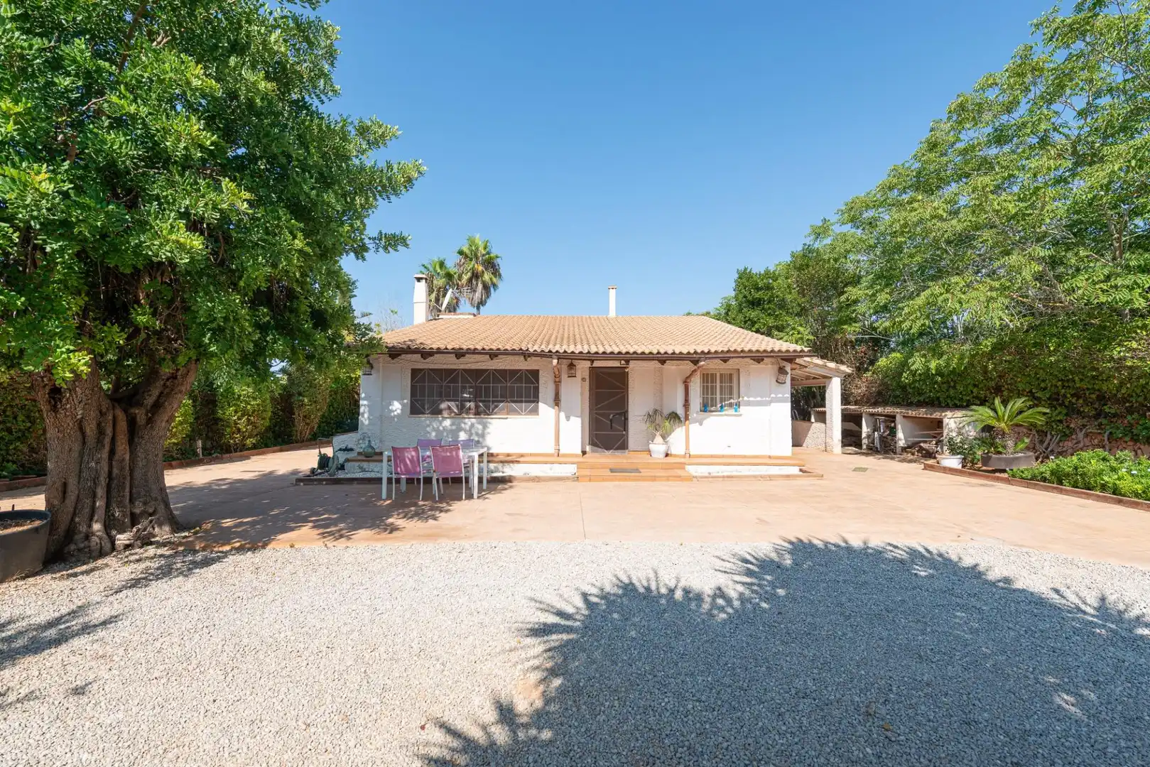 Vista exterior de Finca rústica en venta en Llucmajor con Aire acondicionado, Calefacción y Jardín privado
