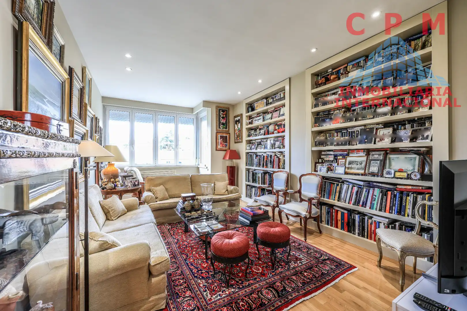 Sala de estar de Piso en venta en Madrid con Aire acondicionado, Calefacción y Parquet