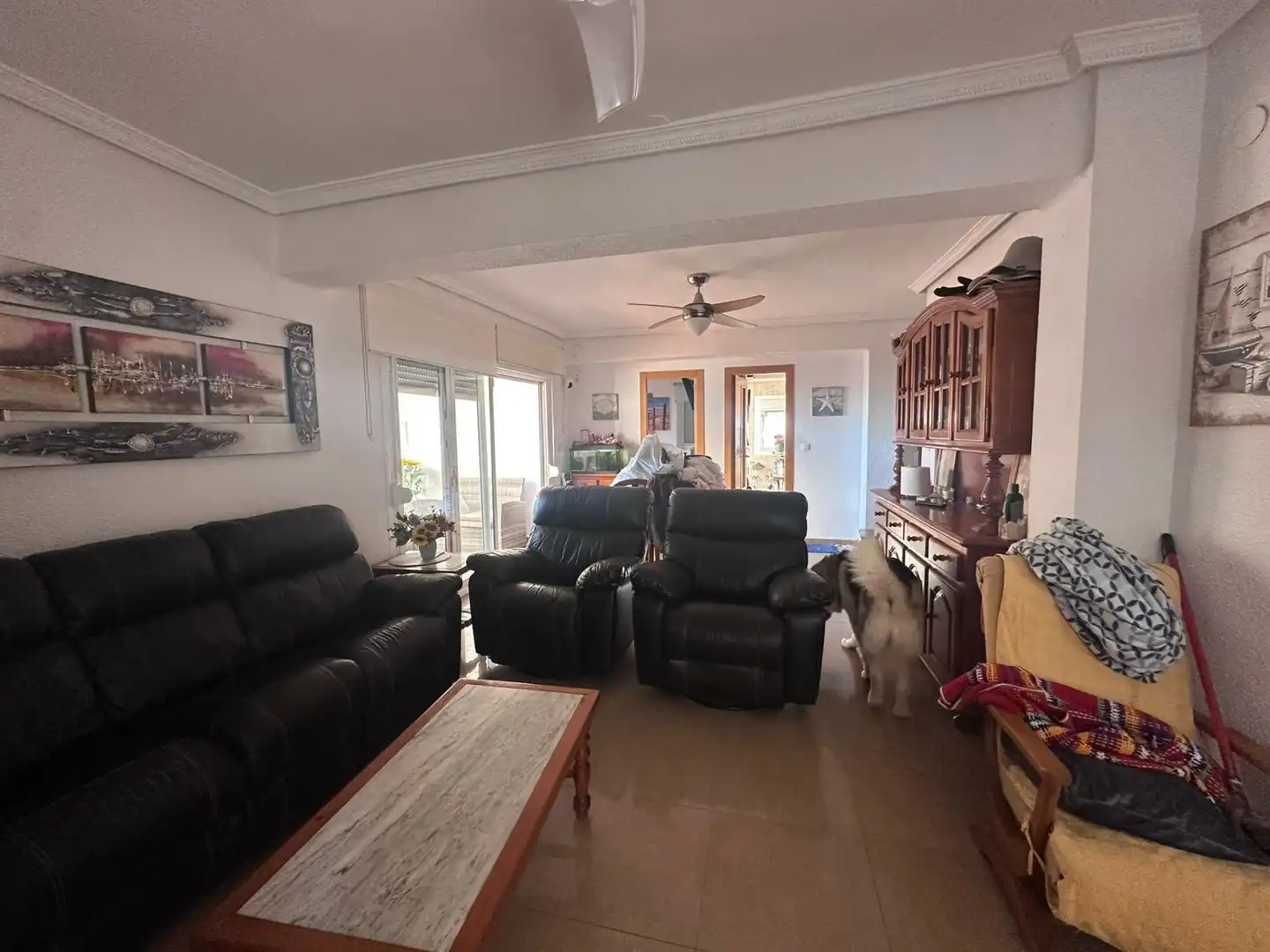 Sala d'estar de Pis en venda en La Pobla de Farnals
